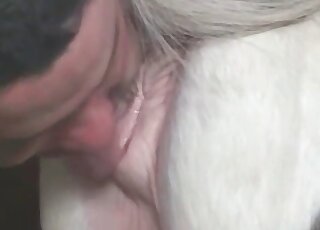 Dirty as fuck zoofil is poudning an innocent pony from behind